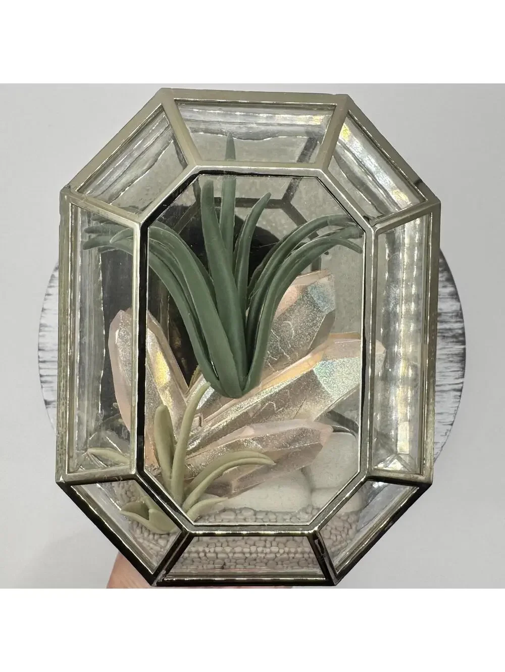 Bath & Body Works Geometric Plant & Crystal Terrarium Light Up Wallflower